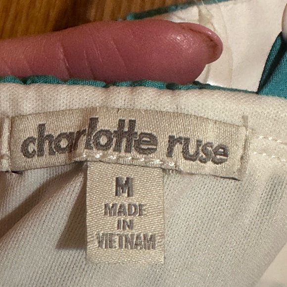 Charlotte Russe Spring Time Floral Spaghetti Strap Mini Sun Dress SZ medium - Picture 10 of 13